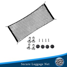 Car Trunk Net 100*40CM Vehicle Organizer Elastic Secure Luggage Net Trip For SUV