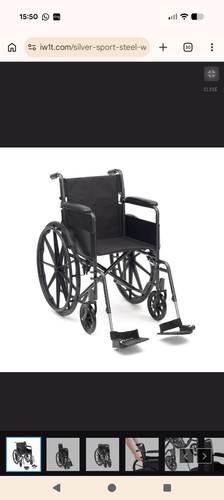 Wheelchair manual half - wheelchair,,