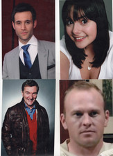 EMMERDALE FARM X 7 PHOTOGRAPHS