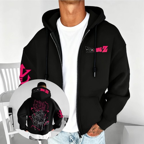 Dragon ball cotton hoodie - cotton,