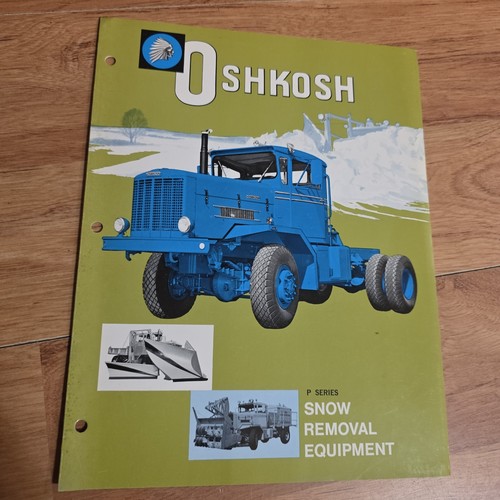 Vintage oshkosh snow removal - vintage,