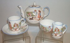 PARAGON STAR CHINA CHILDRENS NURSERY WARE DOLLY'S TEASET FOR ONE