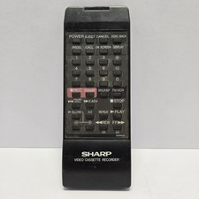 Sharp Vintage VCR Remote