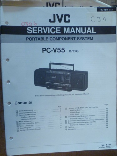 Jvc v55 e g - pc-v55,