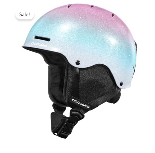 Kids ski helmet shinning - ski,