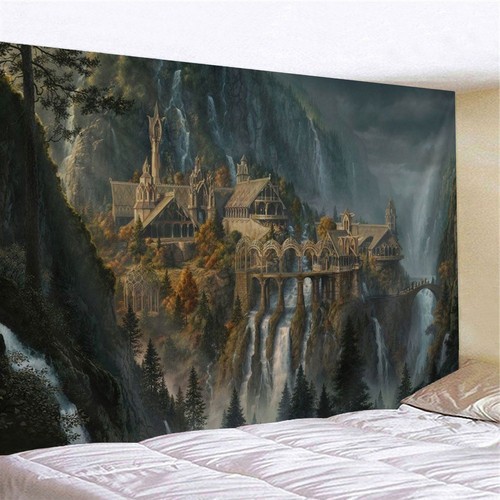 Large medieval fantasy castle - medieval,
