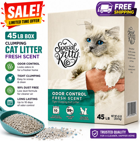 Special kitty clumping clay - special,