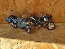 2 X Triumph TROPHY Die-Cast