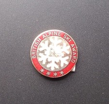 British Alpine Ski Award badge