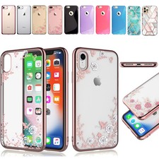 Case For iPhone 11 12 XR XS X 8 7 6 SE Flexible Shockproof Soft Silicone Cover