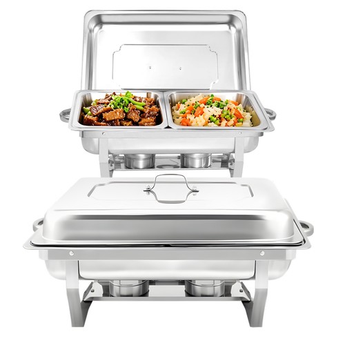 Packs stainless steel chafer - 2,