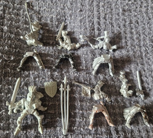 Warhammer bretonnian knights - warhammer,