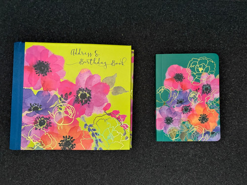 Address birthday book and - address, +