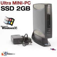 Mini Computer PC 2GB SSD for Windows Win 98 XP 2000 RS-232 Micro Old Games