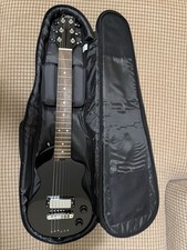 Blackstar Carry-On Travel Guitar -Jet Black with Bag