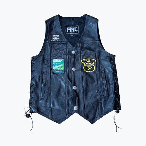 Fmc mens leather - fmc, vest