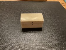 A Vintage Small Bone Coffer Pill or Trinket Box.