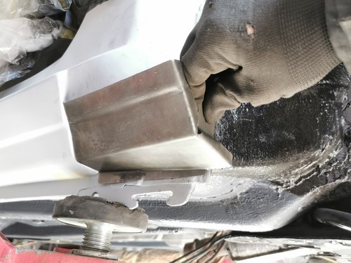 Citroen front fender - xm, repair