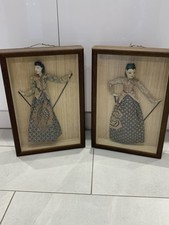  Oriental Japanese Dolls  x 2 