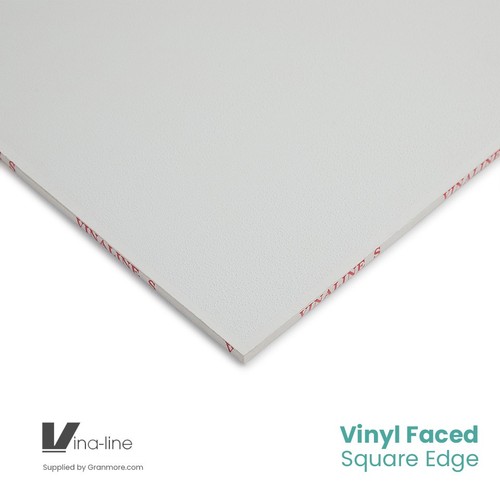 White vinyl faced - vinyl, ceiling