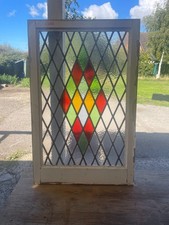 Beautiful Art Deco Stained Glass Window 2/2 LS22