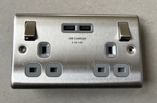 BG Electrical NBS22UG USB Socket