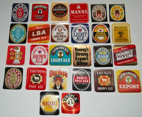 Lot 26x 1970s beer bottle - of,