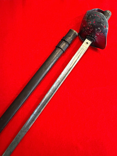 Rare victorian officer sword - victorian,