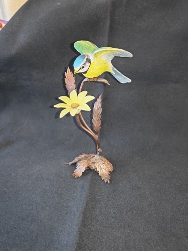 Royal worcester blue tit - ,