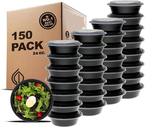 150 sets meal - prep, containers