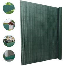 Garden Bamboo Fencing PVC Screening Fence Privacy Screen Panel Wall Block Shade