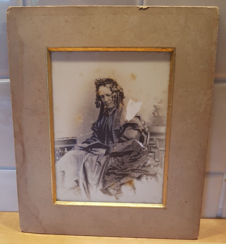 Antique glass negative plate - glass,