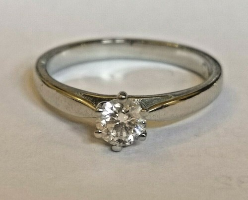 Diamond solitaire ring - diamond,