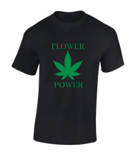 FLOWER POWER MENS T SHIRT