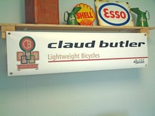 Claud Butler Banner Bicycle enthusiast Cycle Workshop display sign