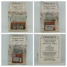 Wade  - The Coronation Street Set - Rovers Return, Alf's Shop,  No. 9 Duckworth