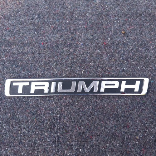 Genuine vintage triumph - vintage, boot