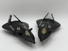 Ertl F-19 Military Stealth Fighter Jets Bundle X2 US AIR FORCE Diecast Metal