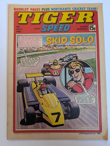 Tiger and speed comic 4th - tiger, july