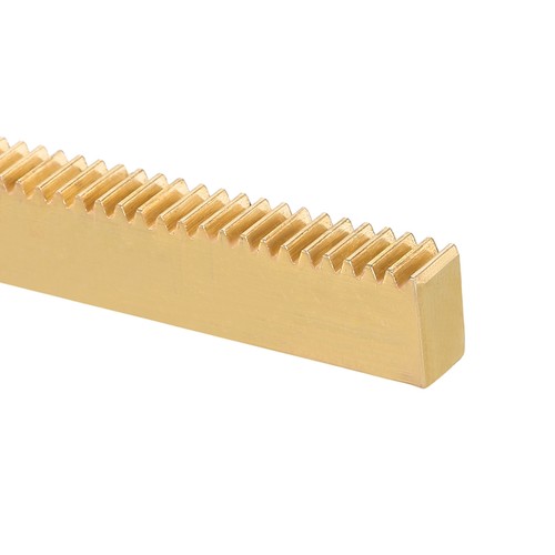 Brass gear rack - brass, module