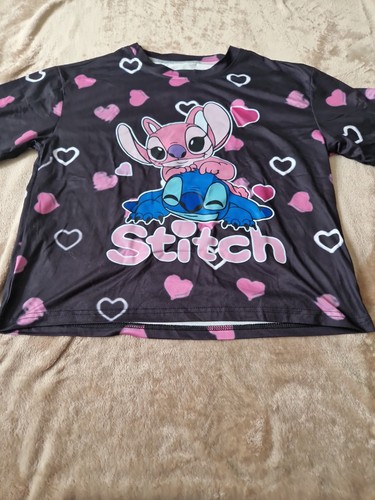Girls black summer - summer, stitch