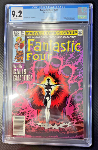 Fantastic four 244 cgc - fantastic,