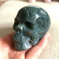 Moss Agate Large Crystal Druzy