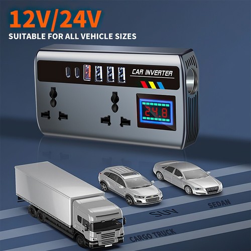 Car inverter 200w converter - car,