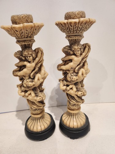 Pair vintage baroque - vintage, baroque-style
