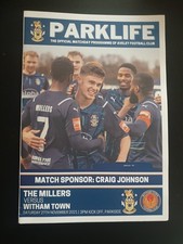 Aveley v Witham Town,  27th