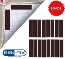 Rug Gripper Pads Non Slip Mat Grips Anti Slide Grip Strips Runner Grip Pads x 8