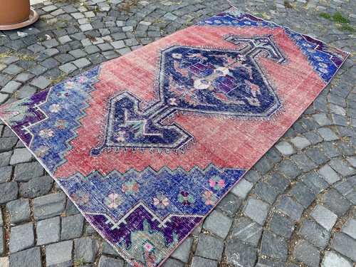 Wool rug area vintage - area, rug,