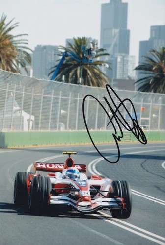 Anthony davidson hand signed - anthony,