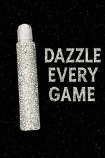 Bingo Dabbers Glittery Markers for Bingo  Silver  